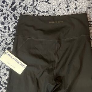 NWT Girlfriend Collective Midnight Black Leggings ankle length Size medium